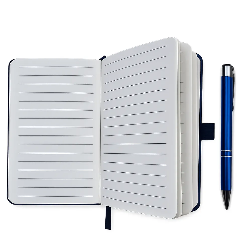 Bloco de Notas E Caneta