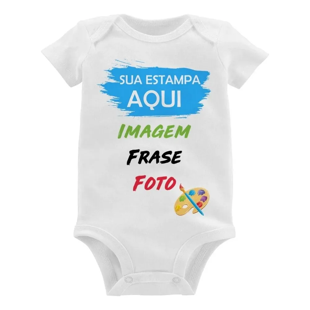 Body Bebê Personalizado-BBP1