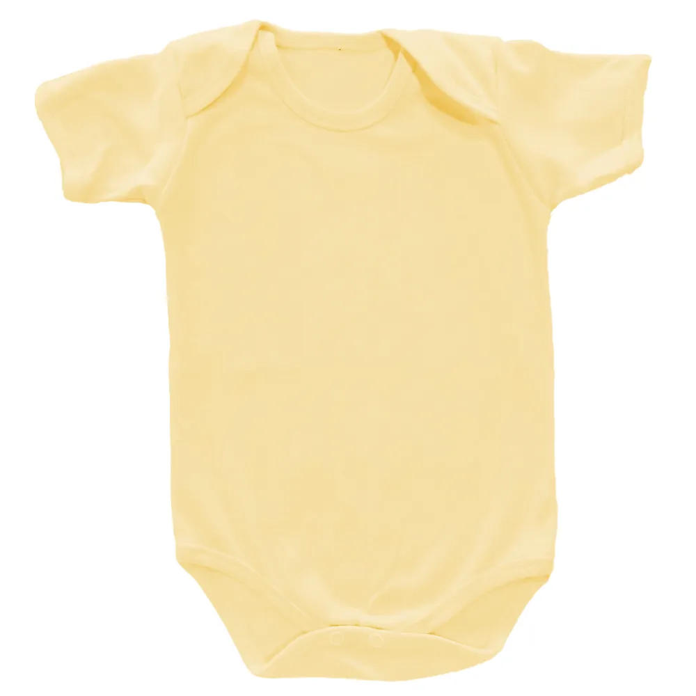 Body de bebê Manga Curta