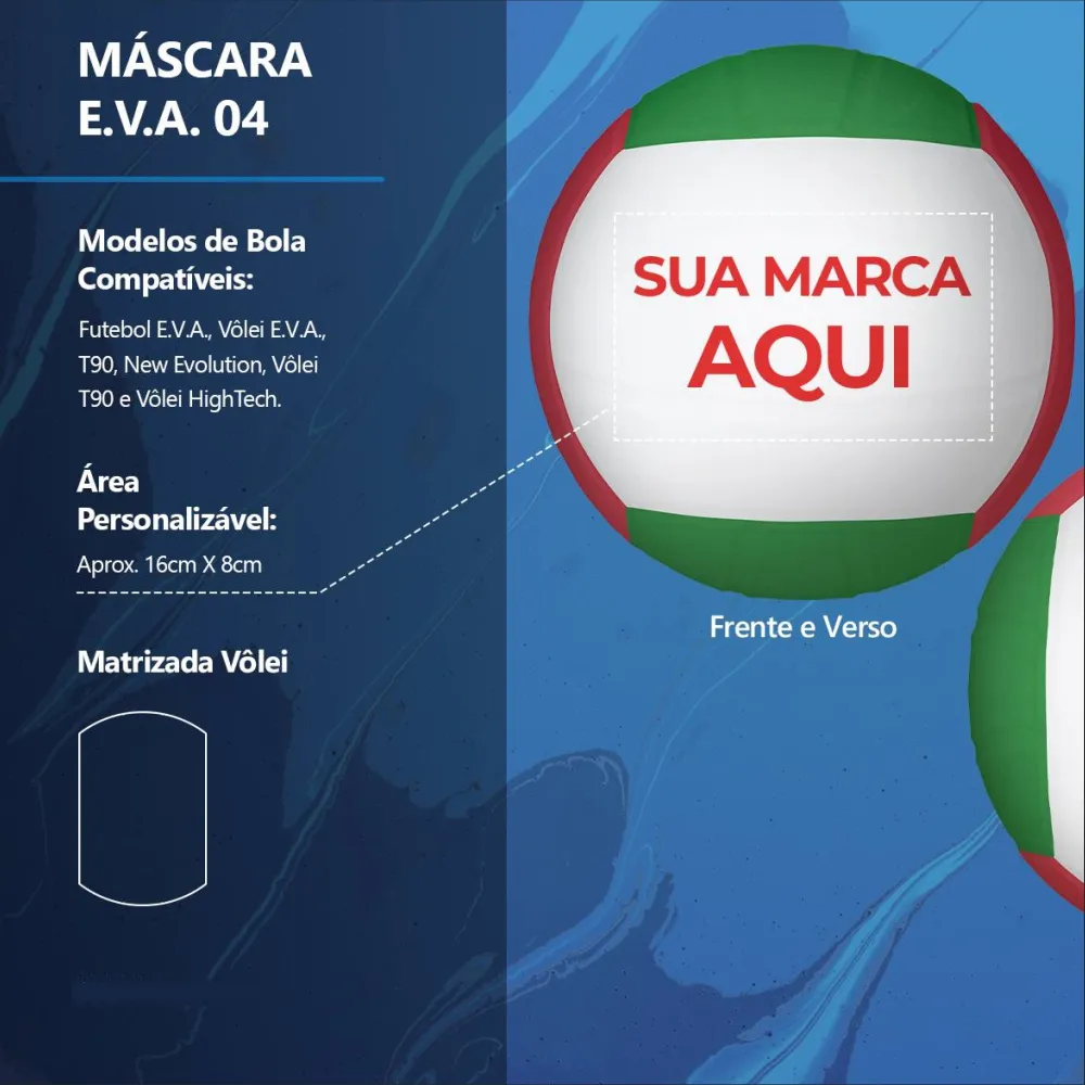 Bola de Vôlei EVA promocional