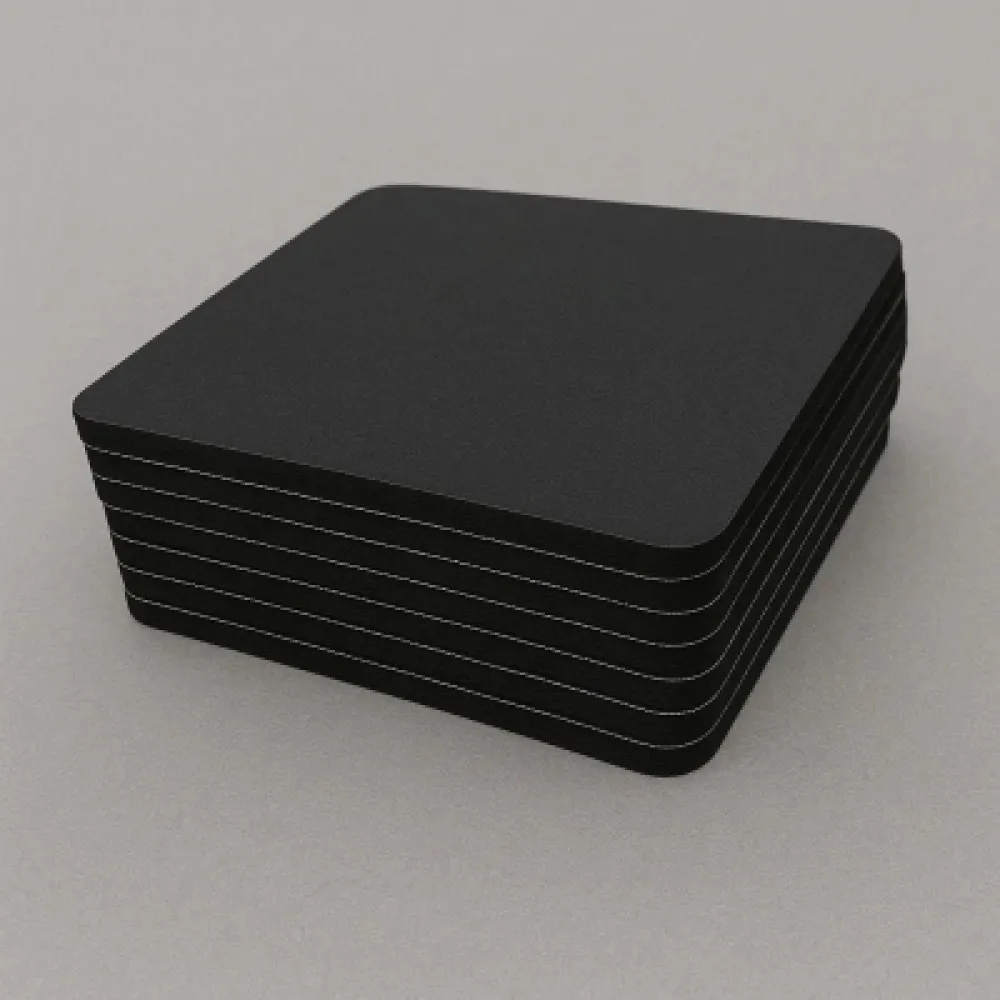 Bolacha de Chopp Branca Para Sublimação Quadrada