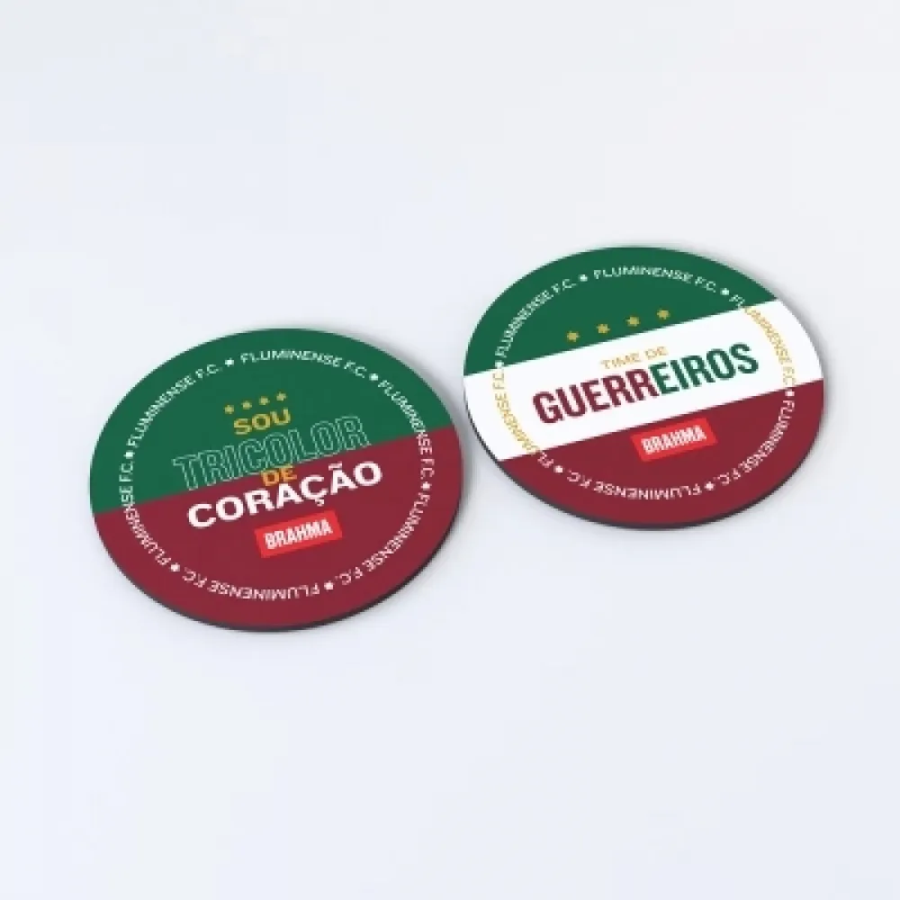 Bolacha de Chopp Porta Copos Personalizada