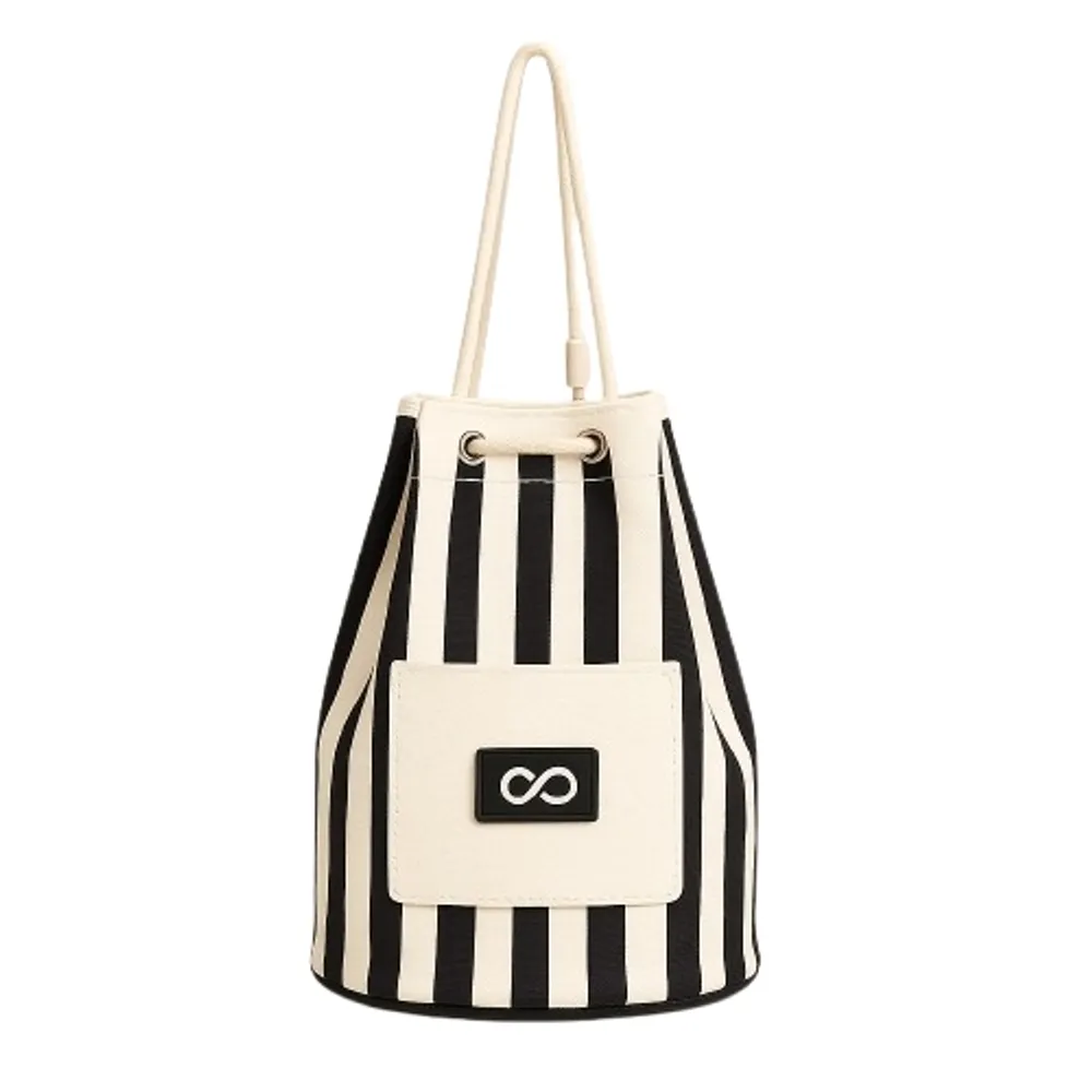 Bolsa Listrada com Logo Infinito-MOC-10255