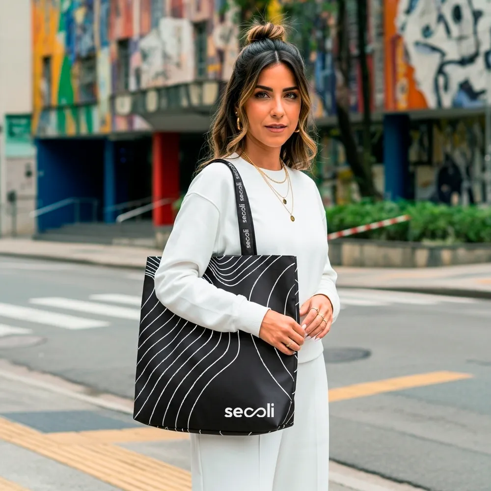 Bolsa com Estampas Orgânicas 