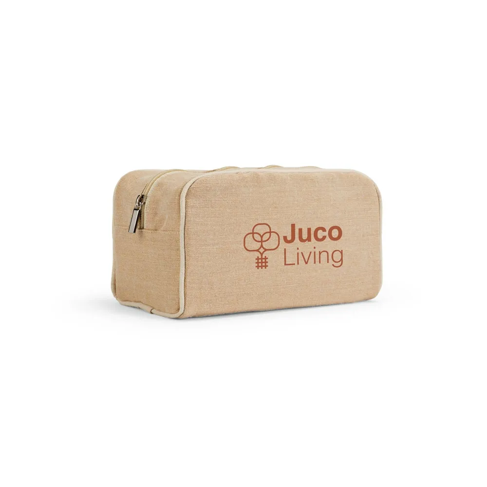 Bolsa de cosméticos em juco 