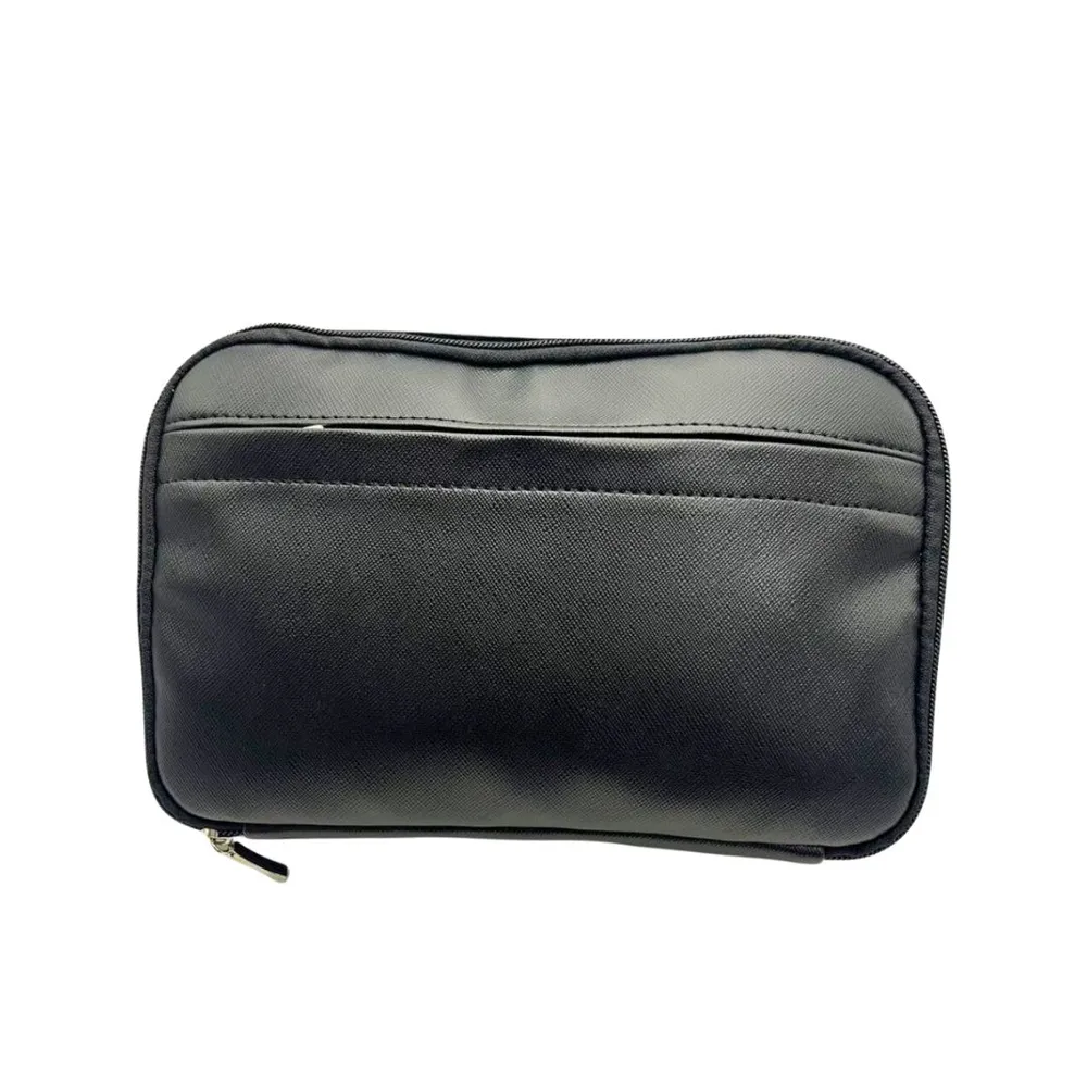 Bolsa organizadora espaçosa para acessórios tecnológicos em couro ecológico medidas: 250 x 160 x 40 -BL05