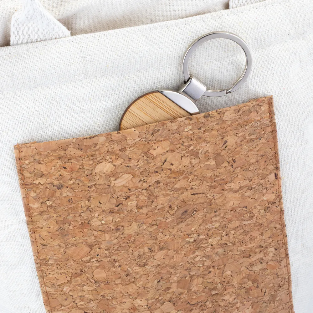 Bolsa térmica em algodão e cortiça