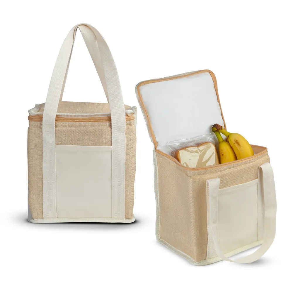 Bolsa térmica em algodão e juta sintética -BT210