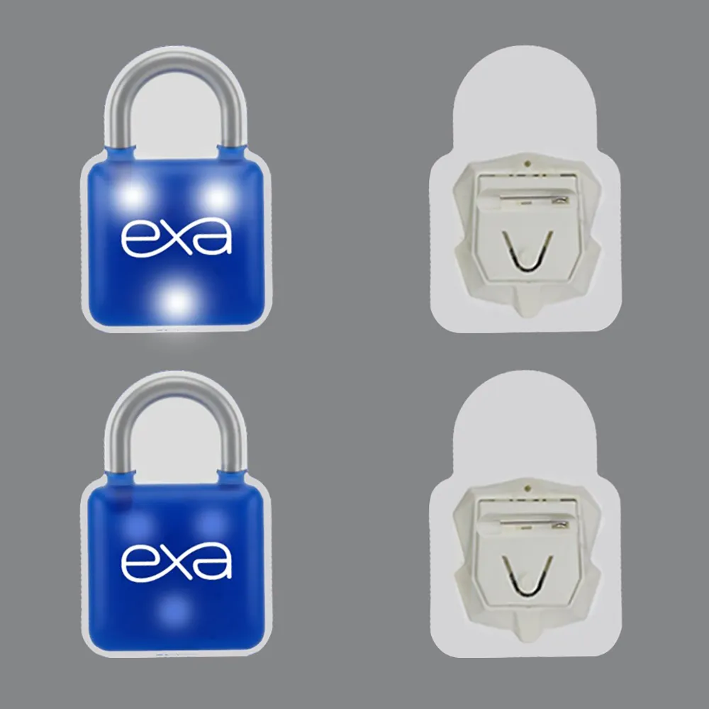 Broche Pin LED em Acrílico-BPLA