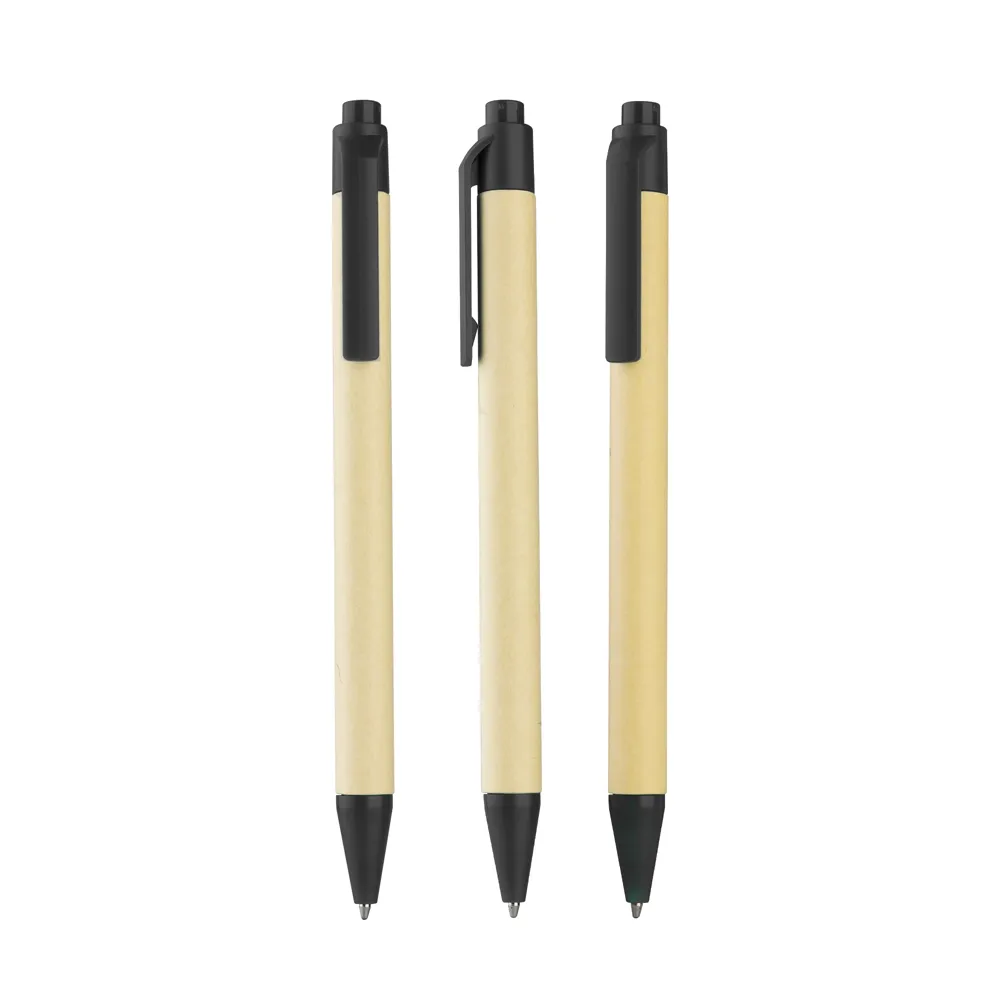 Caderno A5 capa em papel Kraft com caneta