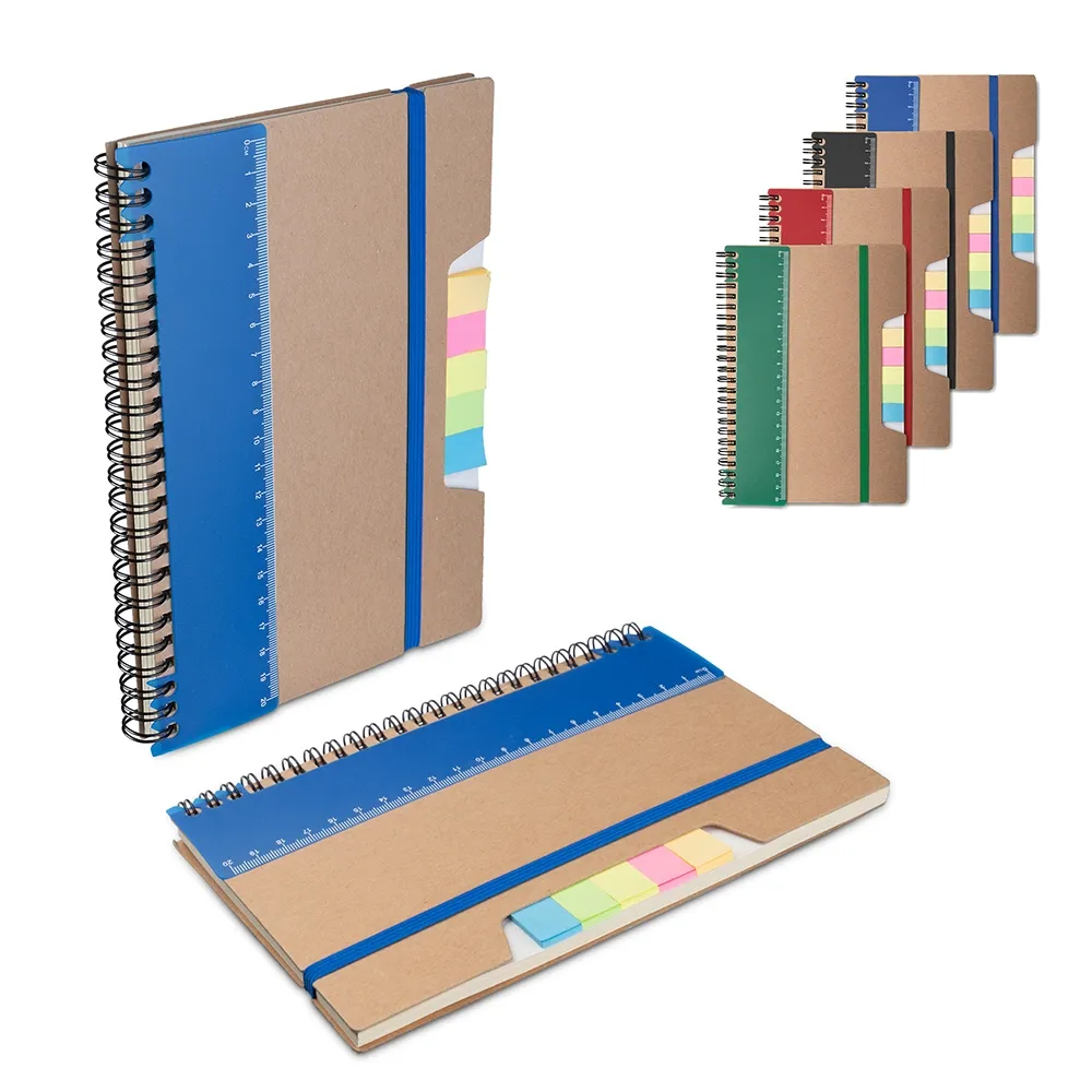 Caderno A5 Capa em Papel Kraft