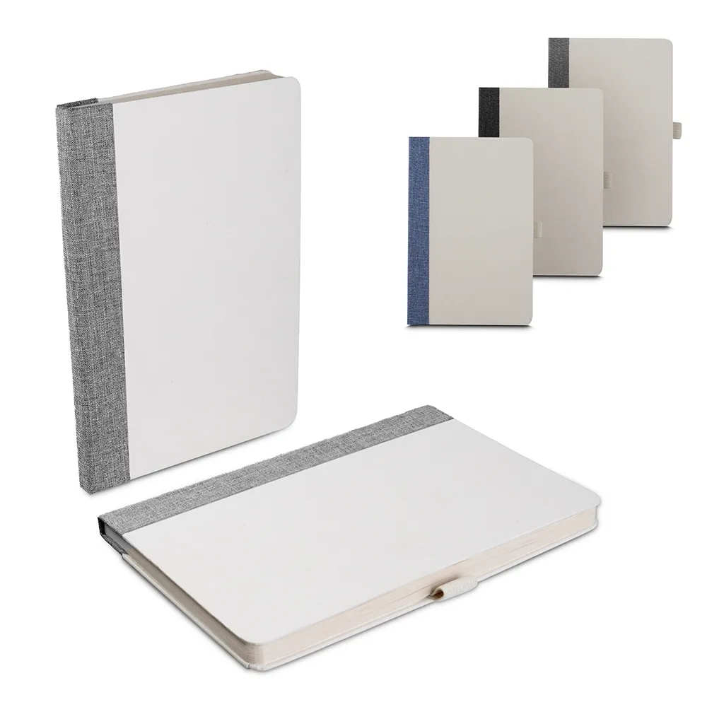 Caderno A5 Capa em Fibra de Cana de Açúcar e RPET