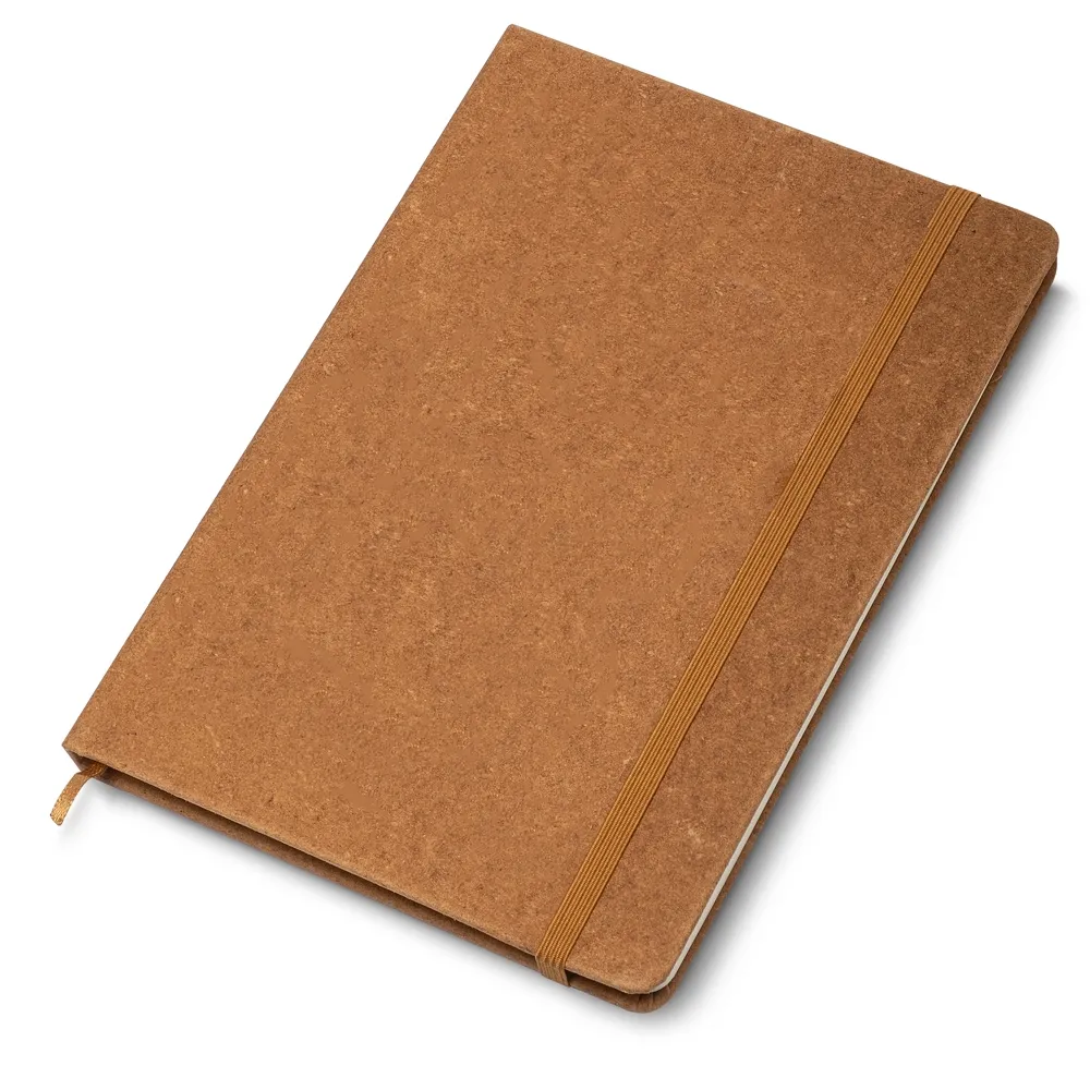 Kit Escritório Capa em Couro Reciclado e Caneta Metalica