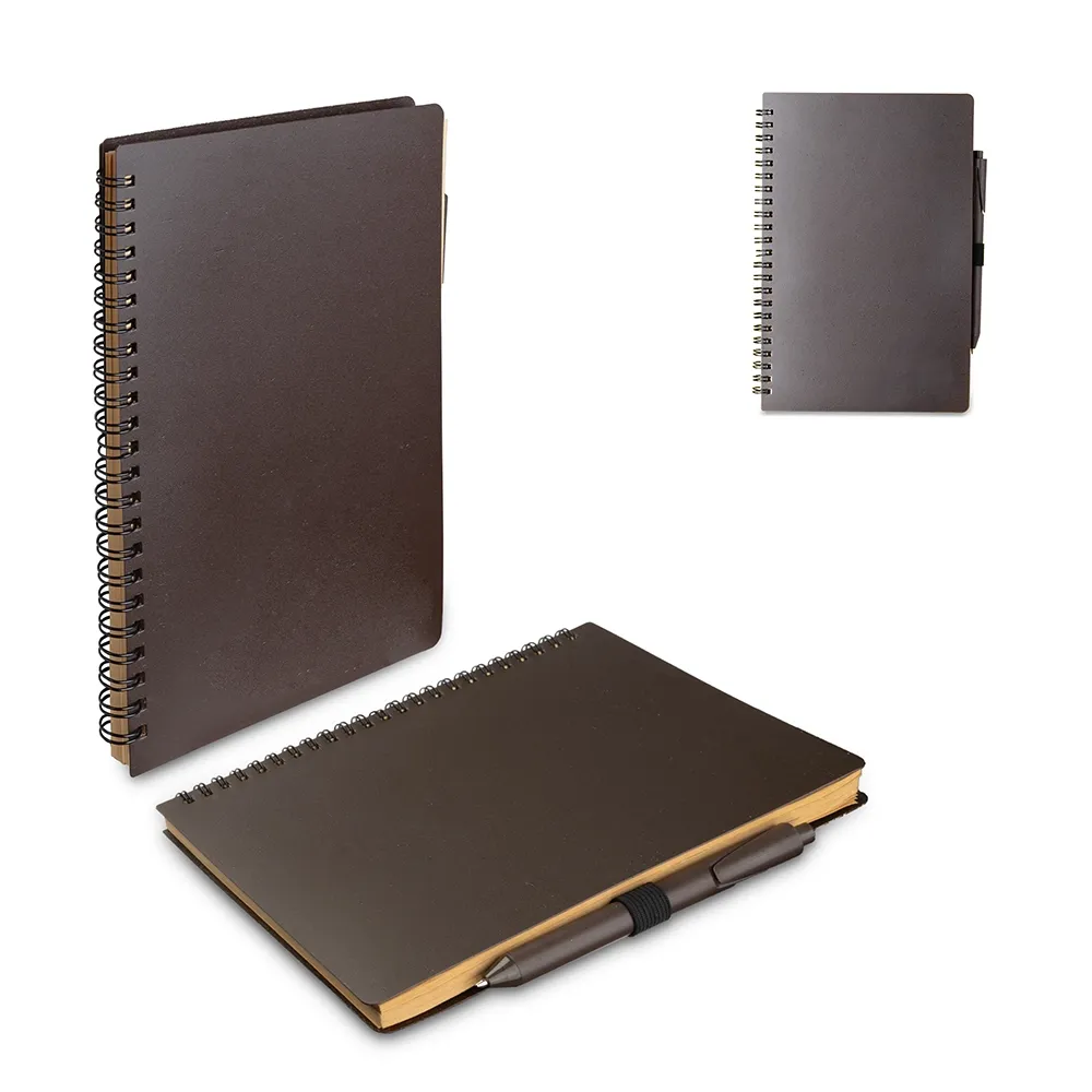 Caderno A5 Capa PP com Caneta