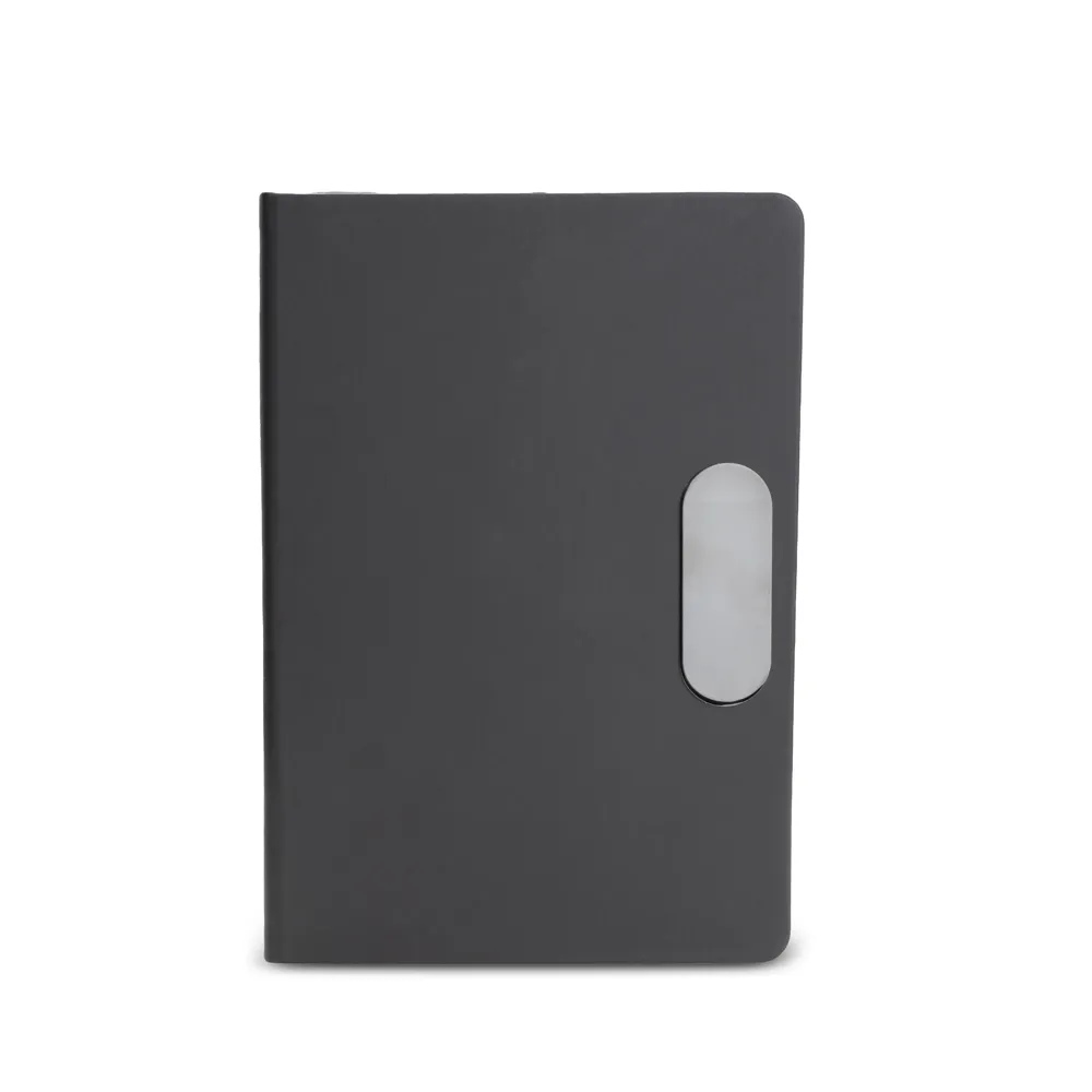 Kit escritório A5 em PU e Caneta Metalica