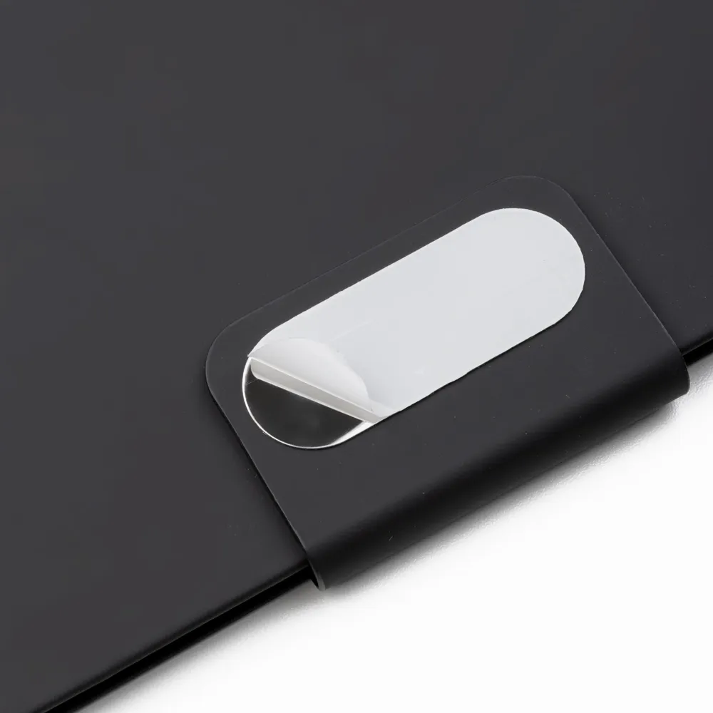Caderno em PU com placa em metal