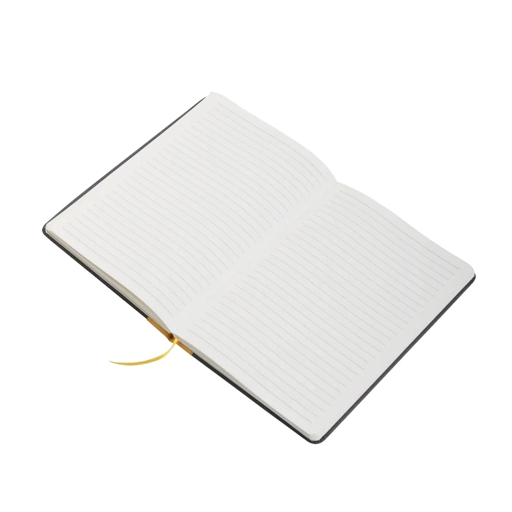 Caderno A5 em couro reciclado-CAD485