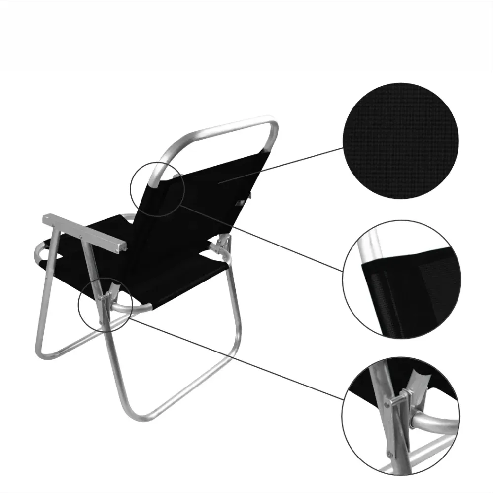CADEIRA DE PRAIA REFORÇADA 130Kg 