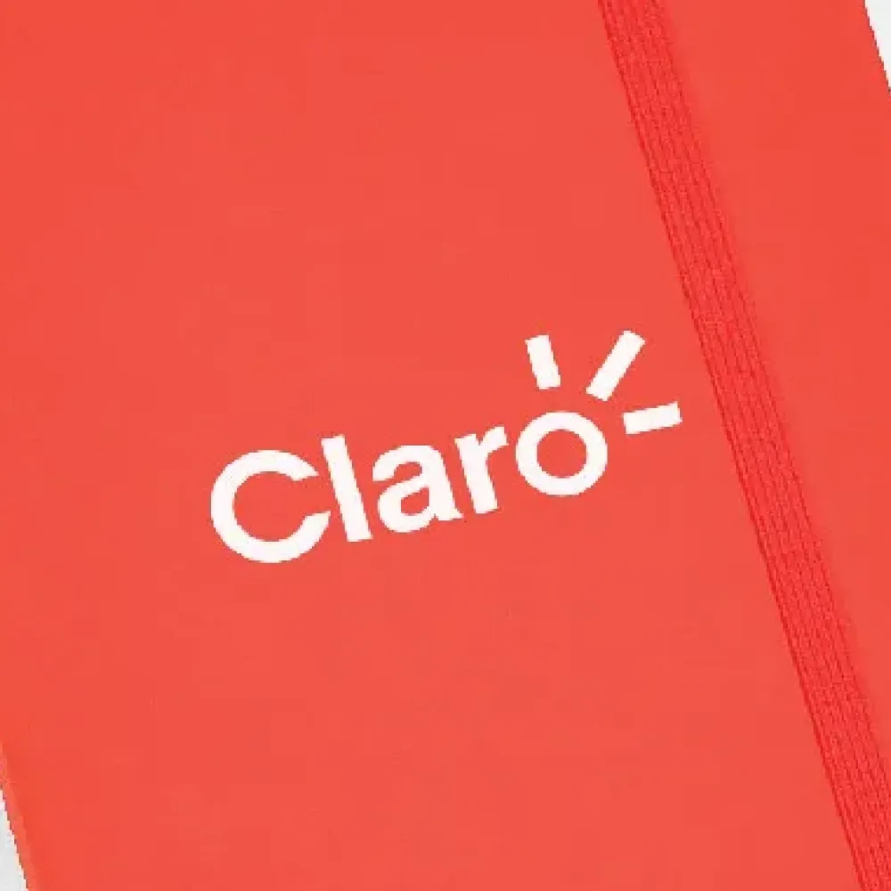 CADERNETA P/ ANOTAÇÕES 17X12 CM - VERMELHA - 80 FOLHAS