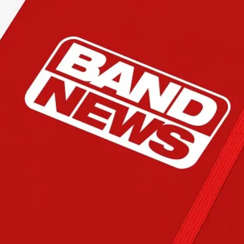 CADERNETA P/ ANOTAÇÕES C/ PAUTA 17X12 CM - VERMELHA - 80 FOLHAS