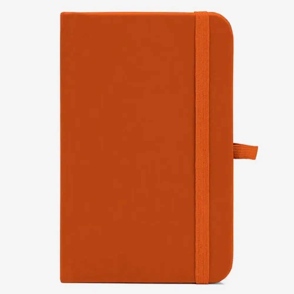 CADERNETA PARA ANOTAÇÕES 15X9 CM - LARANJA - 80 FOLHAS