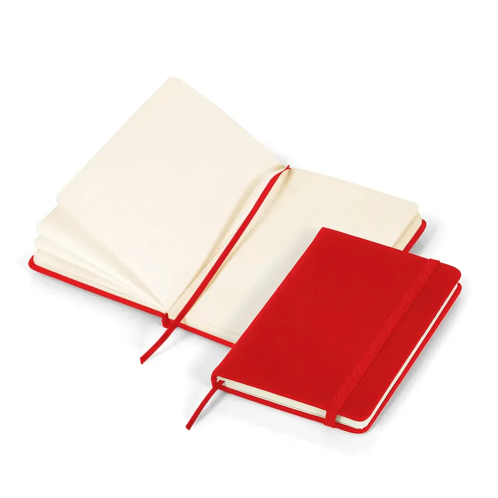 CADERNETA PARA ANOTAÇÕES VERMELHO - 80 FOLHAS-LE-13154-NA