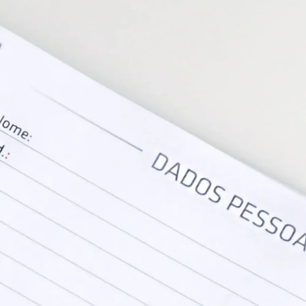 CADERNO PAUTADO COM WIRE-O - BRANCO - 23,5X18CM - 100 FLS