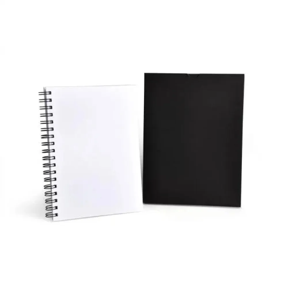 CADERNO PAUTADO COM WIRE-O - BRANCO - 23,5X18CM - 100 FLS-LE-30600