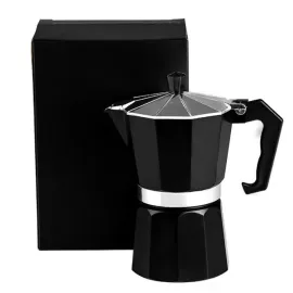 Miniatura de imagem do produto CAFETEIRA ITALIANA EM ALUMÍNIO – PRETA – 250ML