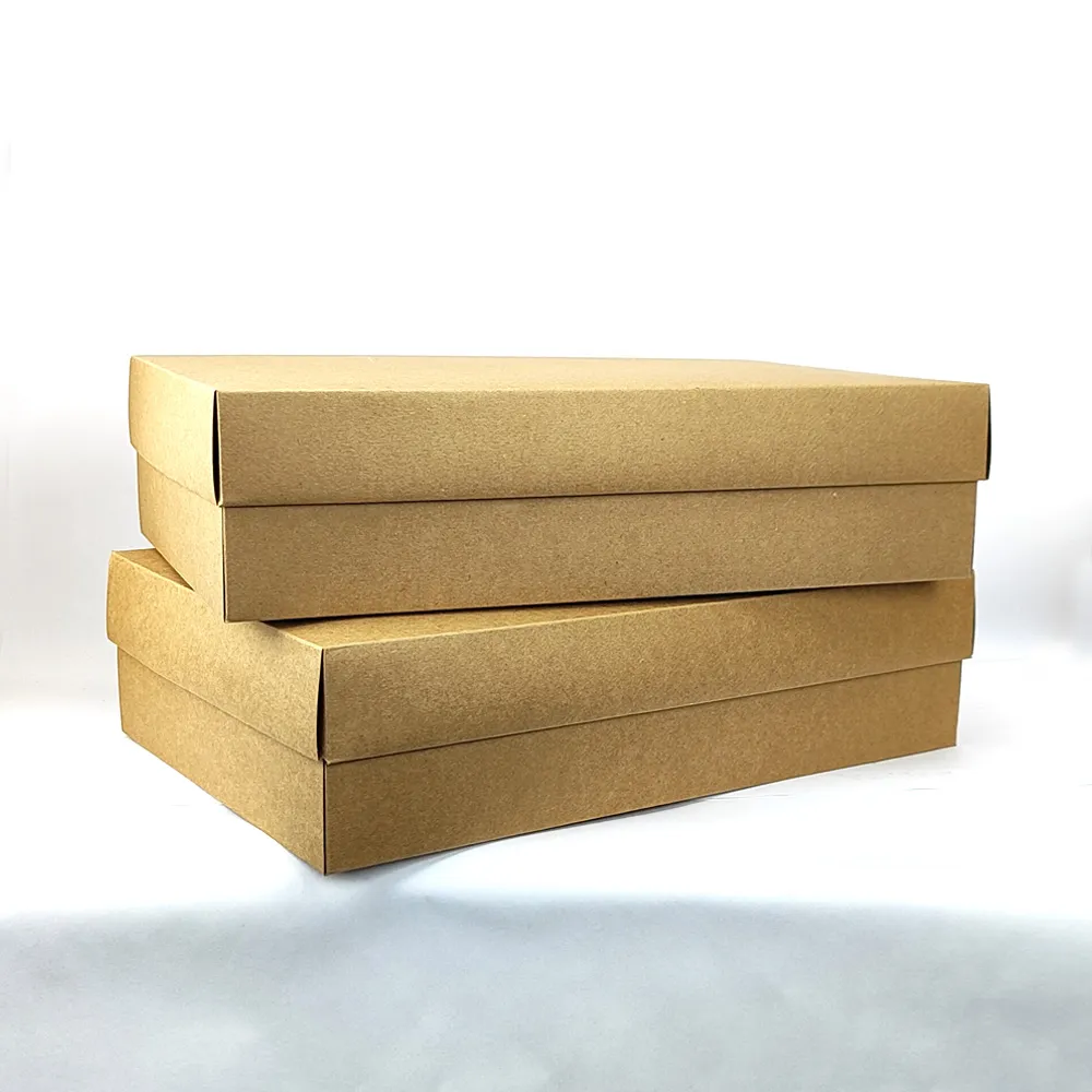 CAIXA PAPEL KRAFT (NATURAL) 35x24x9cm-SH-EMB001A