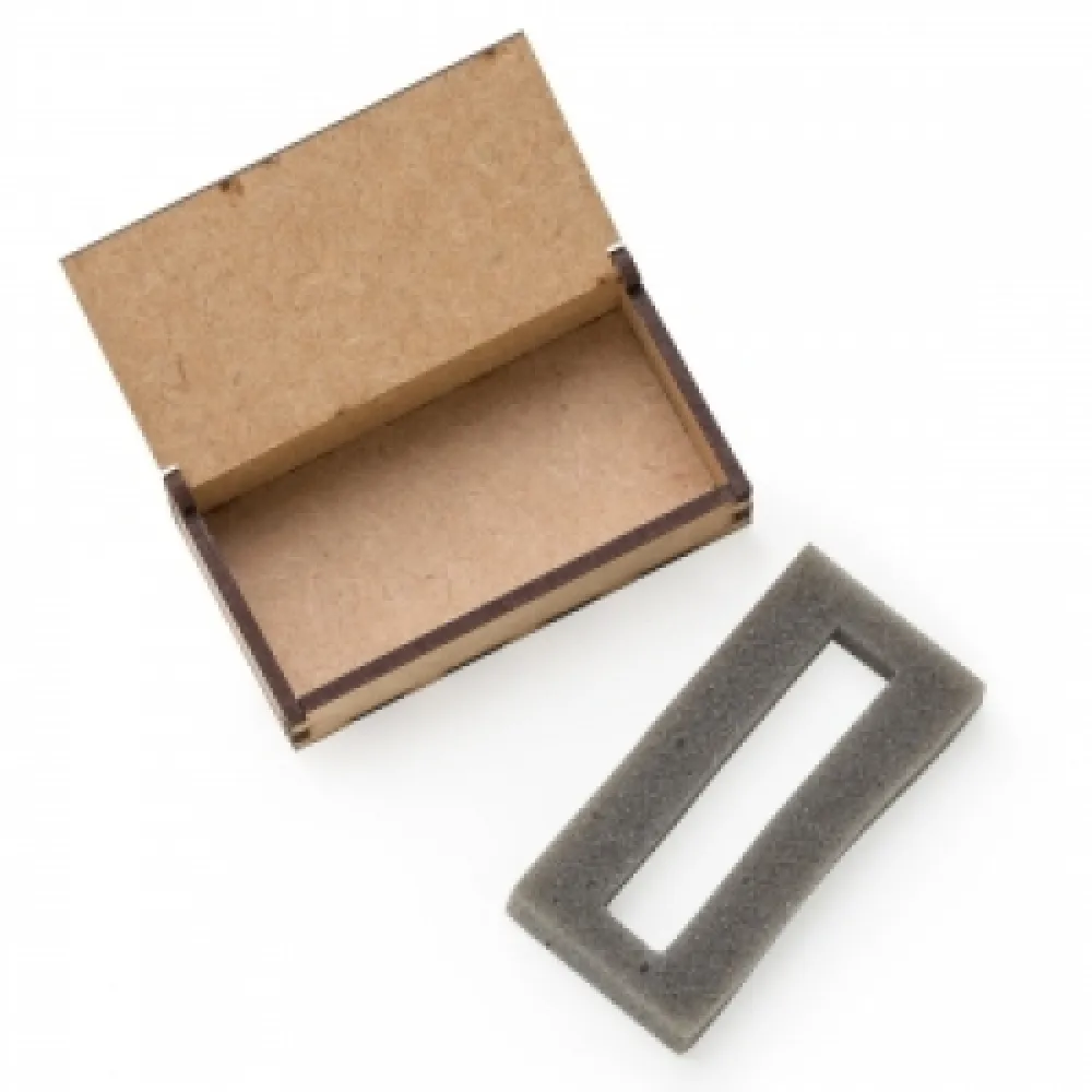 #CAIXA PARA PEN DRIVE EM MDF TAMPA EM MDF