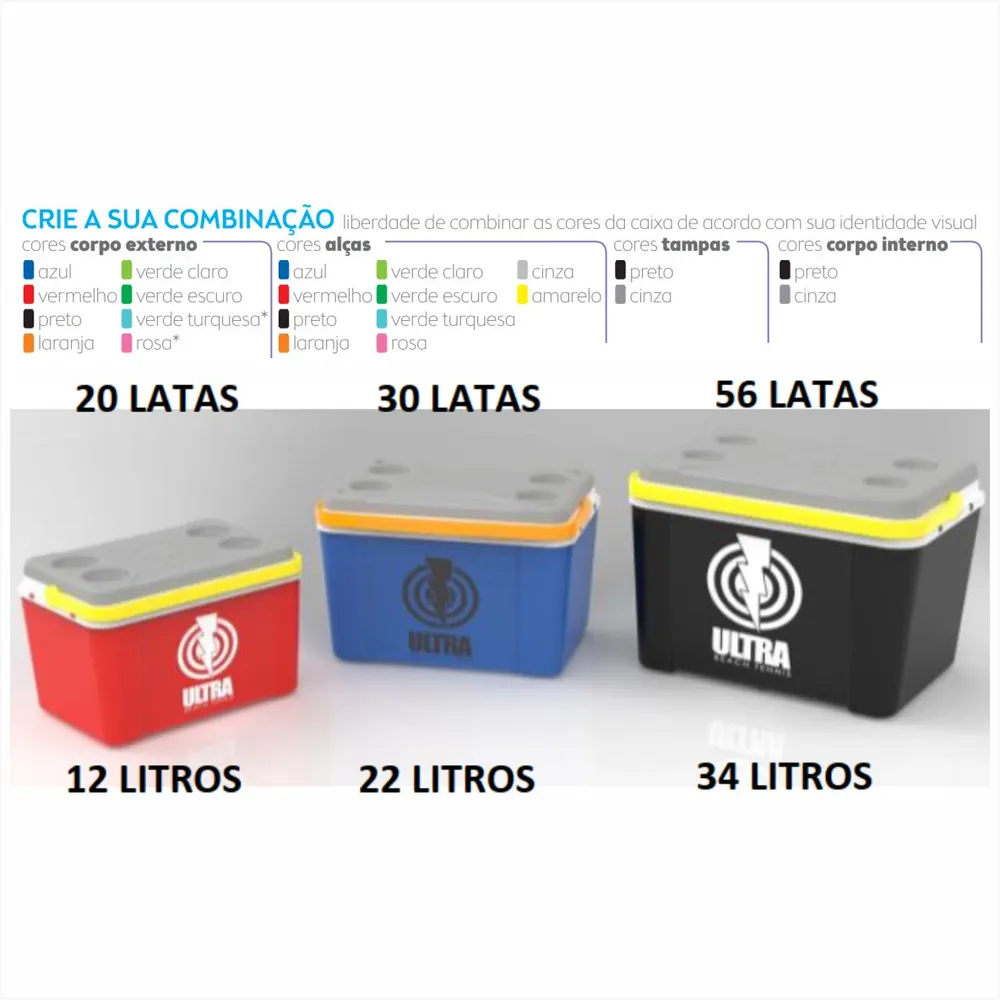 CAIXA TÉRMICA 12 LITROS