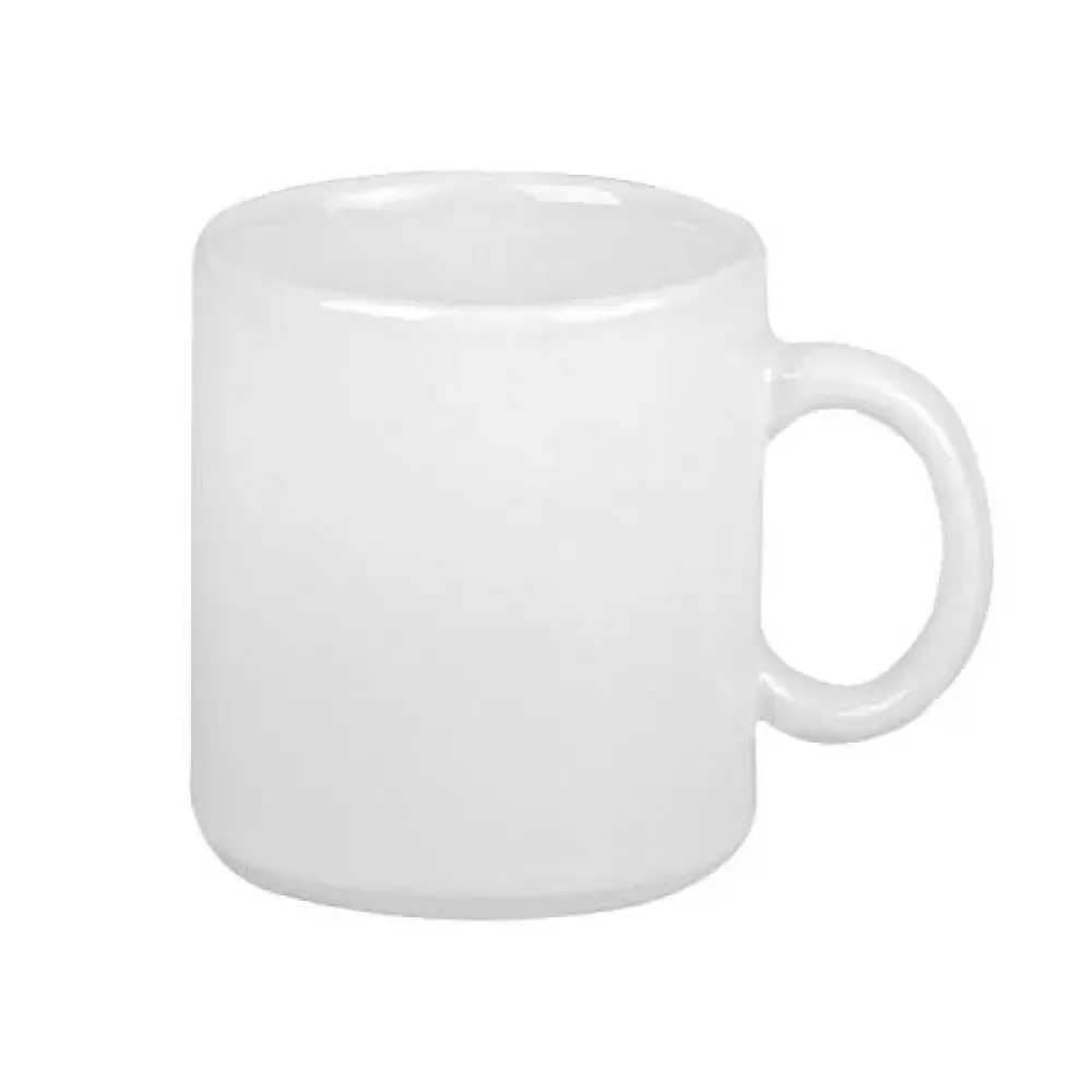 CANECA EM CERÂMICA BRANCA 270 ML COM CAIXA