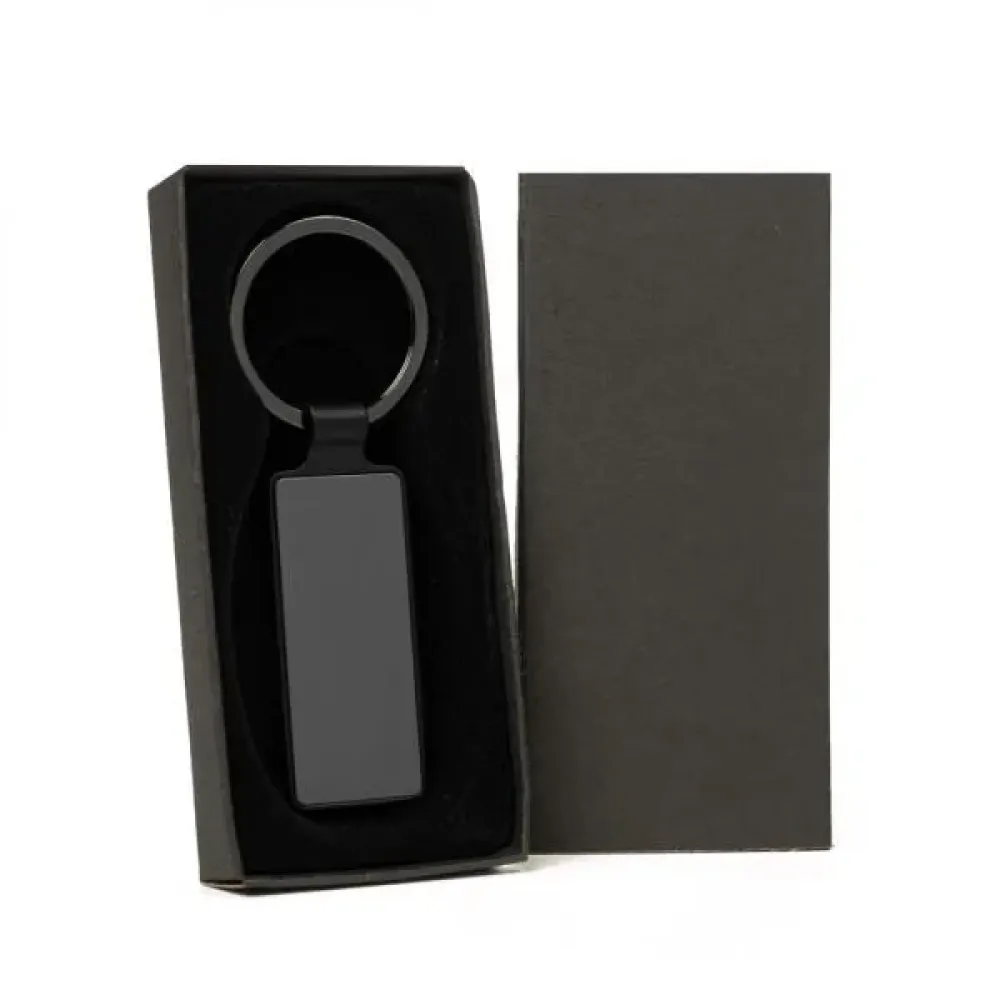 CHAVEIRO EM METAL - CINZA/PRETO-CH-00708