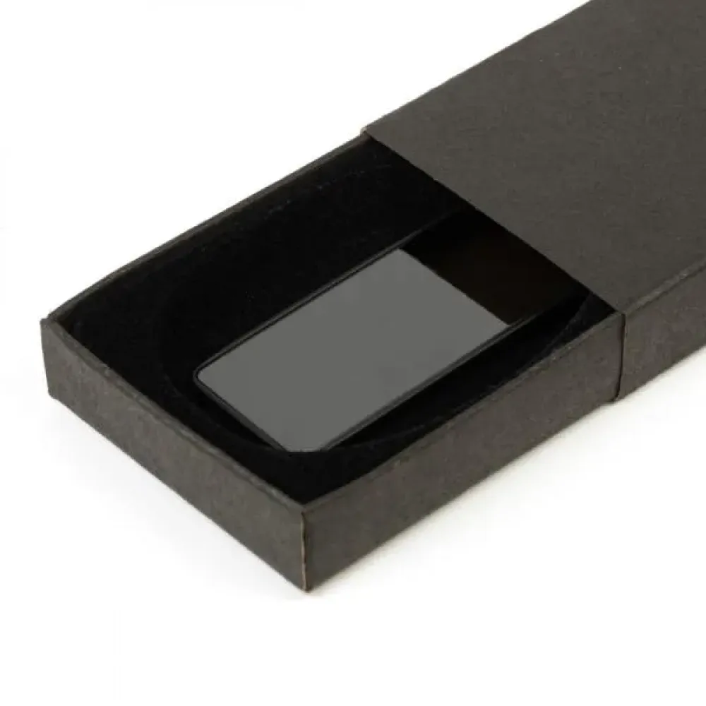 CHAVEIRO EM METAL - CINZA/PRETO