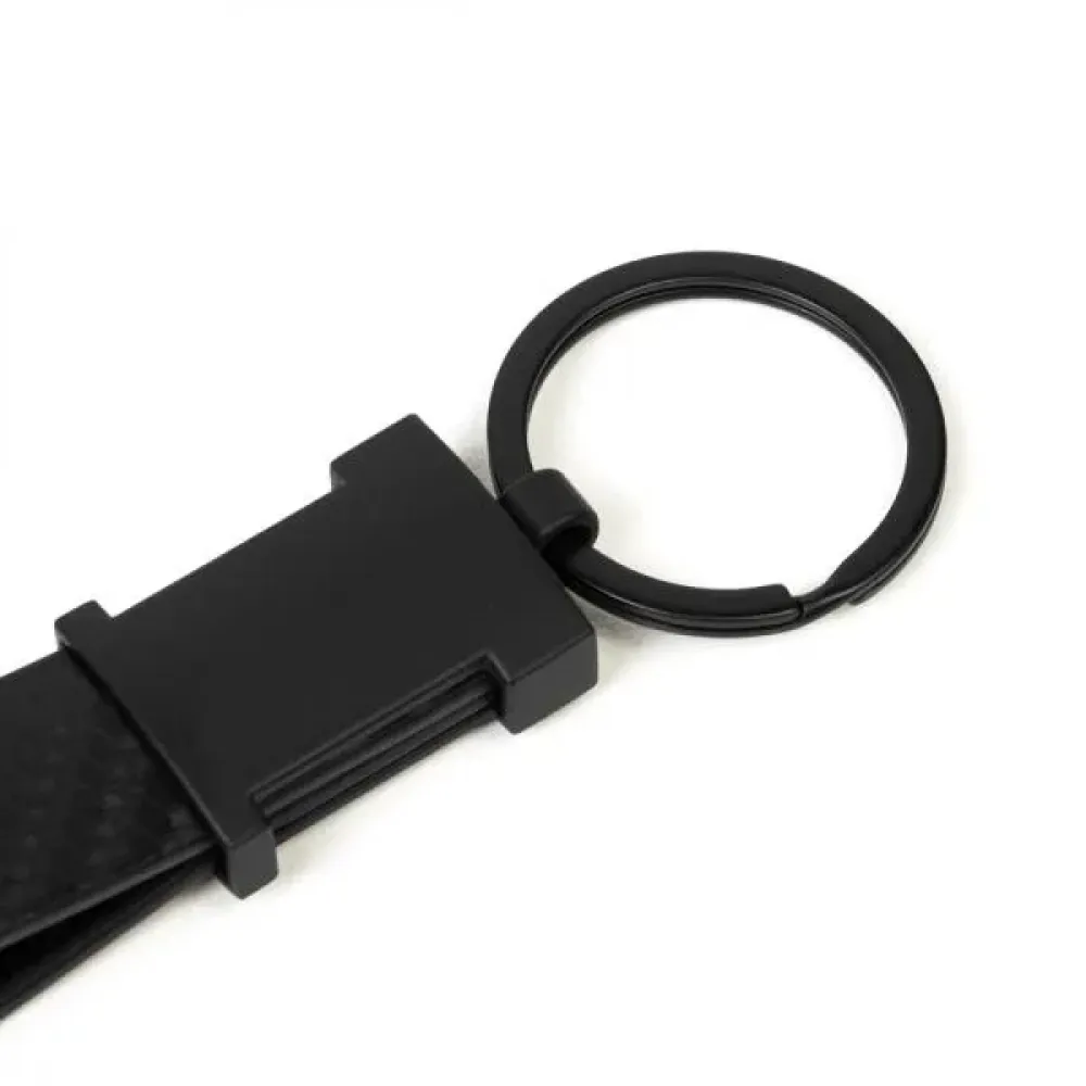 CHAVEIRO EM METAL/PU - PRETO