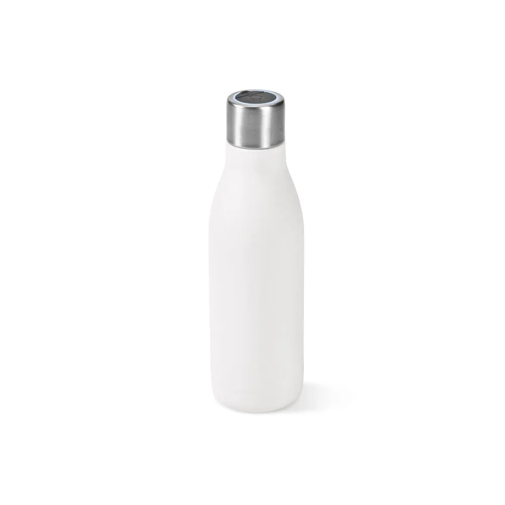 CHILWELL. Garrafa em aço inox (90% reciclado) de parede dupla térmica 500 mL-94343