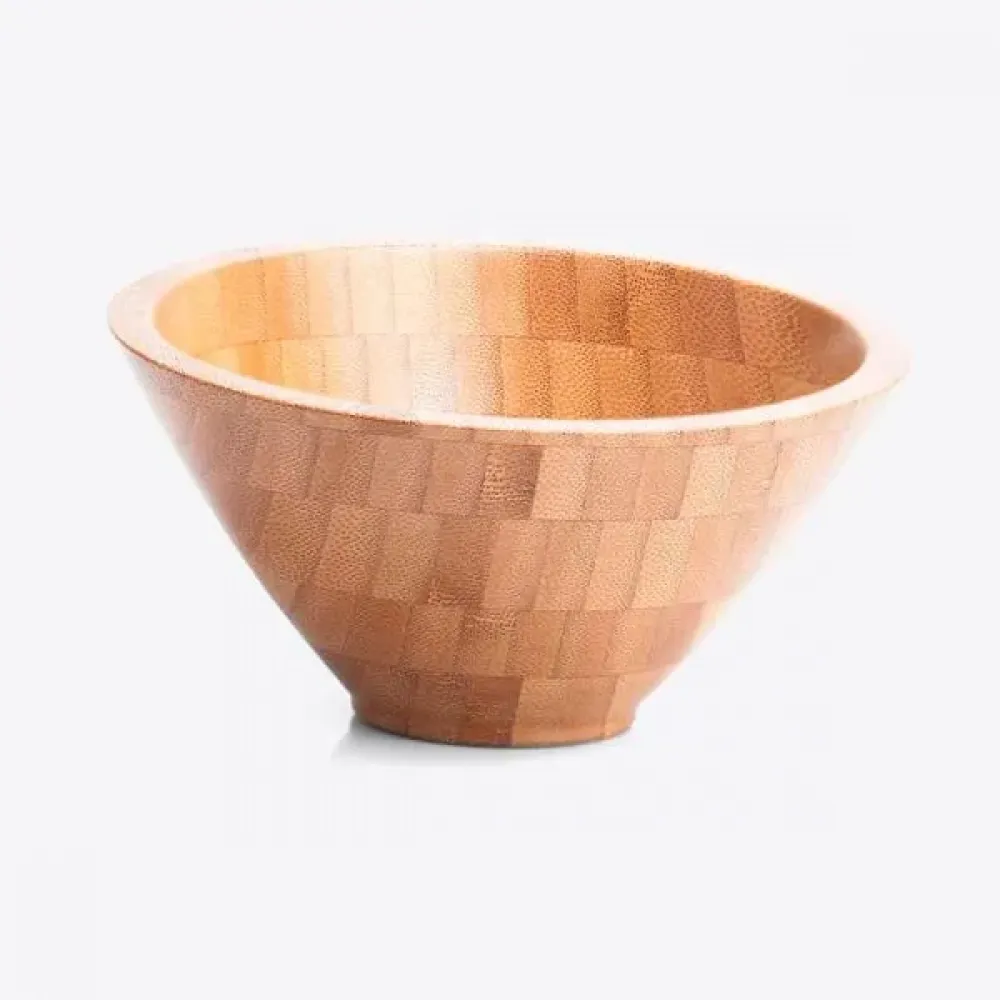 CUMBUCA EM BAMBU COM COLHER DE 18CM 400ML