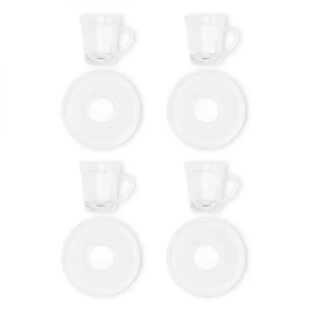 CONJ. DE XÍCARAS EXPRESS C/ PIRES - 4 PÇS