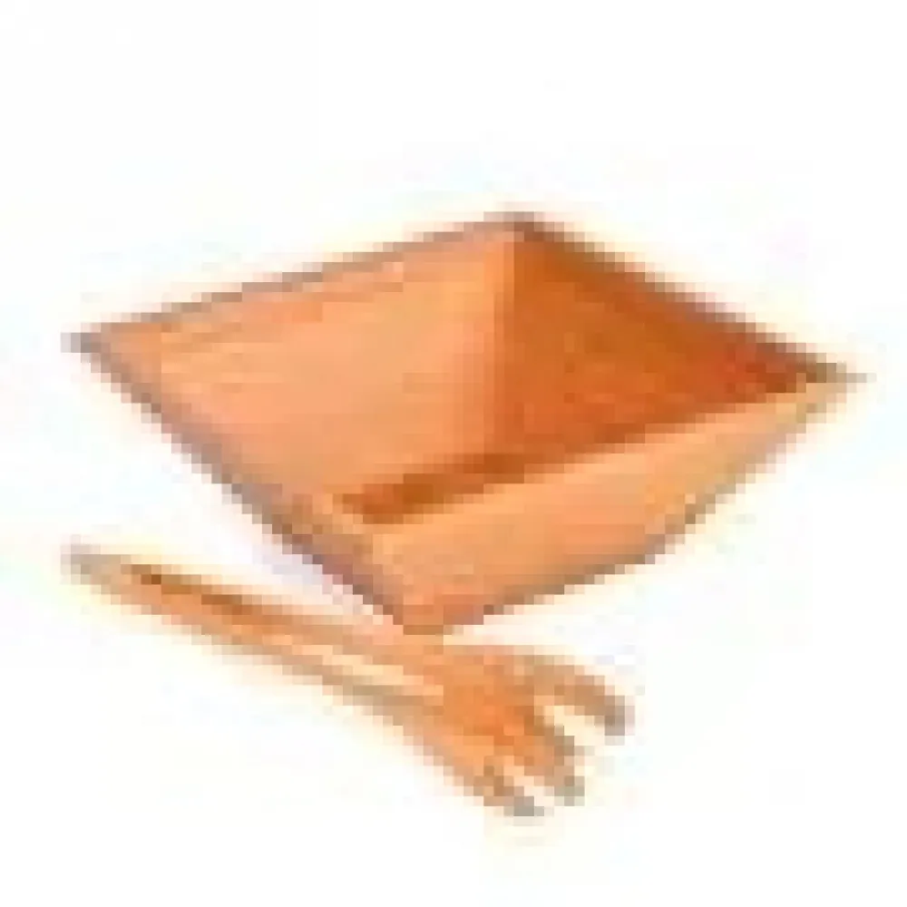 CONJUNTO PARA SALADA EM BAMBU - 2 PÇS