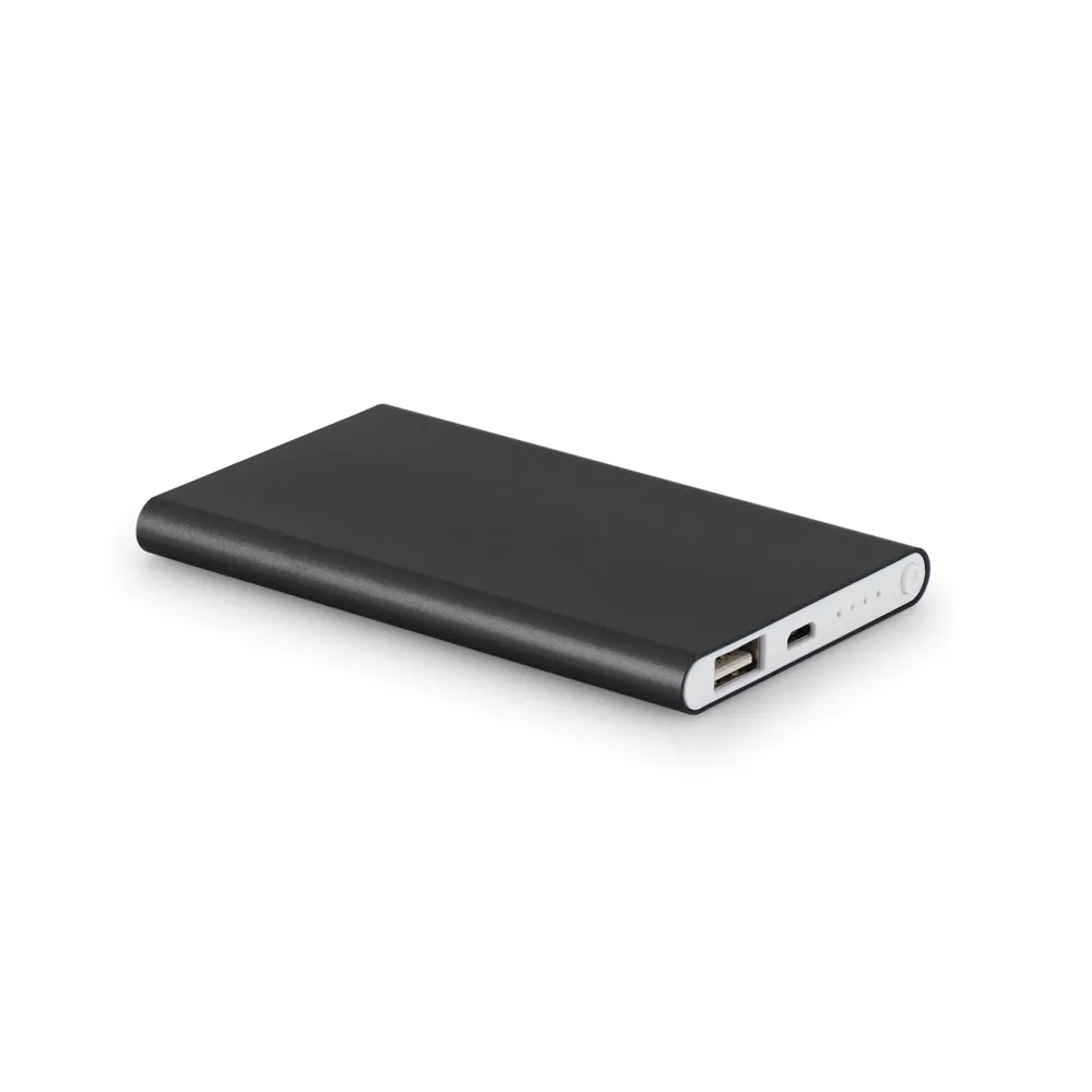 COULOMB 4'0. Bateria portátil slim em alumínio 100% reciclado (4'000 mAh)