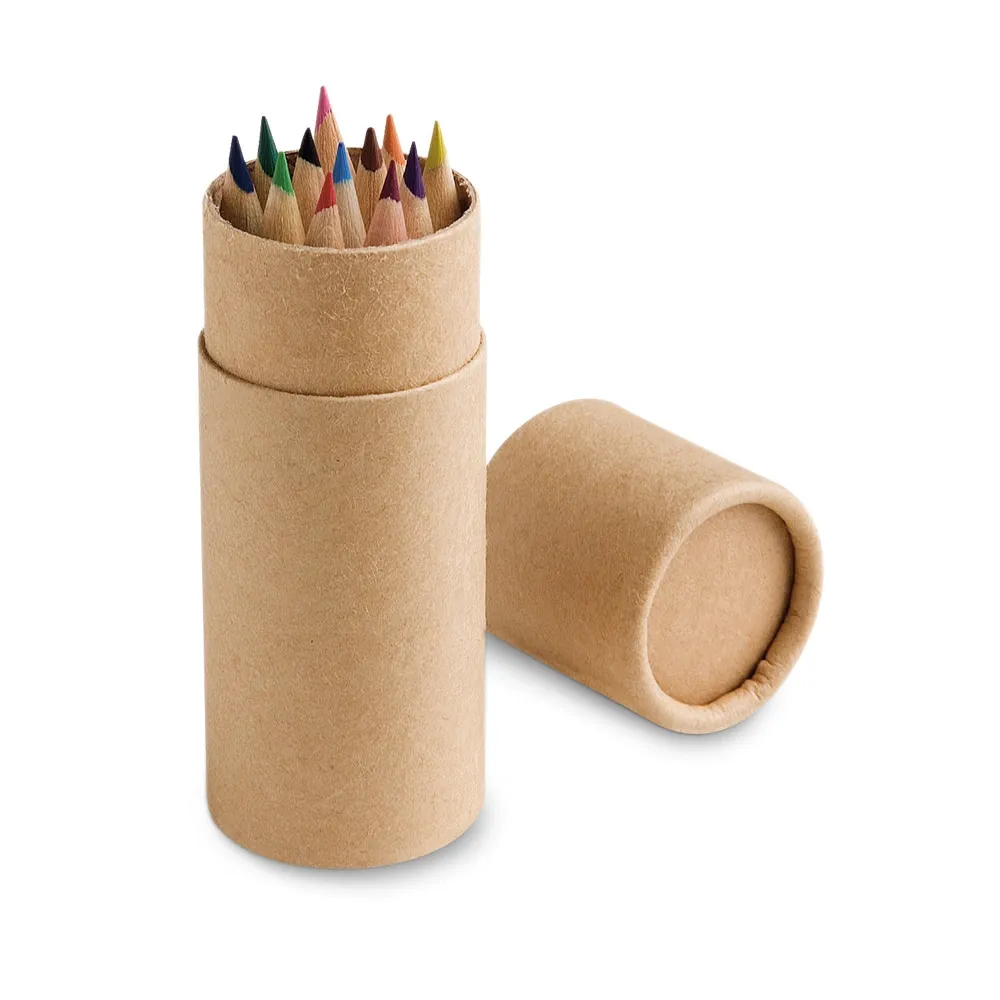 Produto - CRICKET. Caixa com 12 lápis de cor