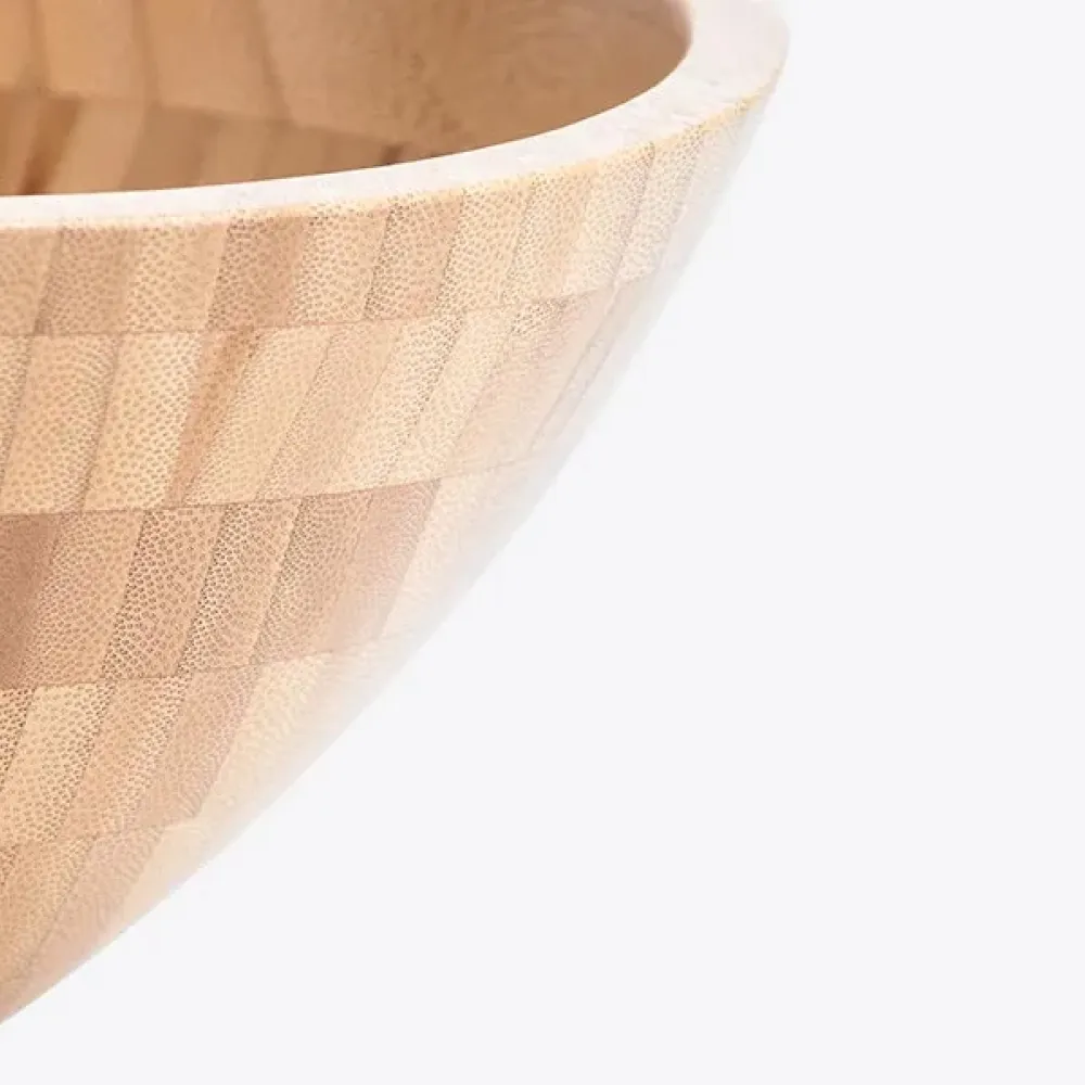 CUMBUCA EM BAMBU COM PEGADOR 30CM - 2,2L