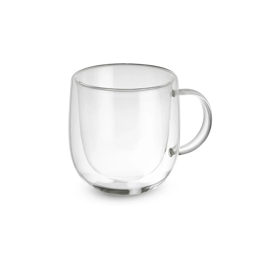 Caneca de Vidro Borossilicato