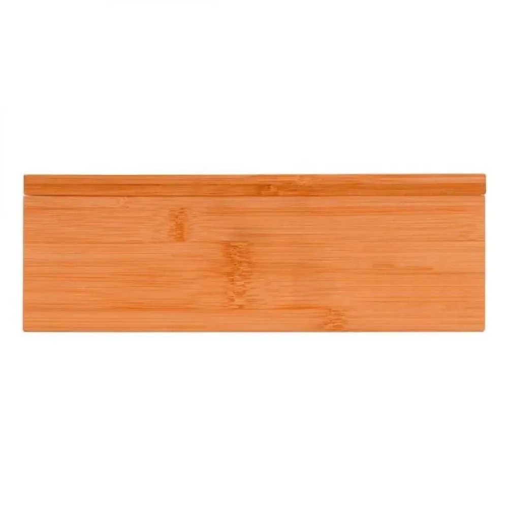 CAIXA PARA CHÁS EM BAMBU / POLIESTIRENO