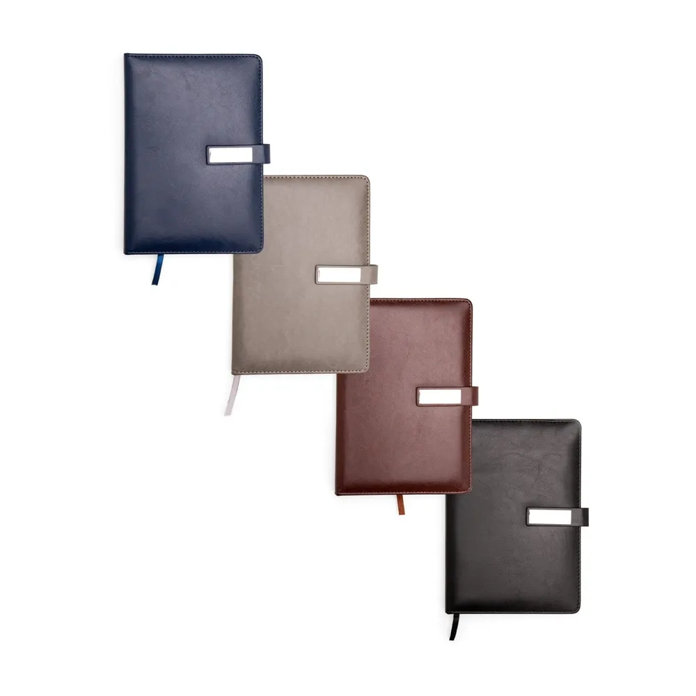 Caderneta Couro Sintetico