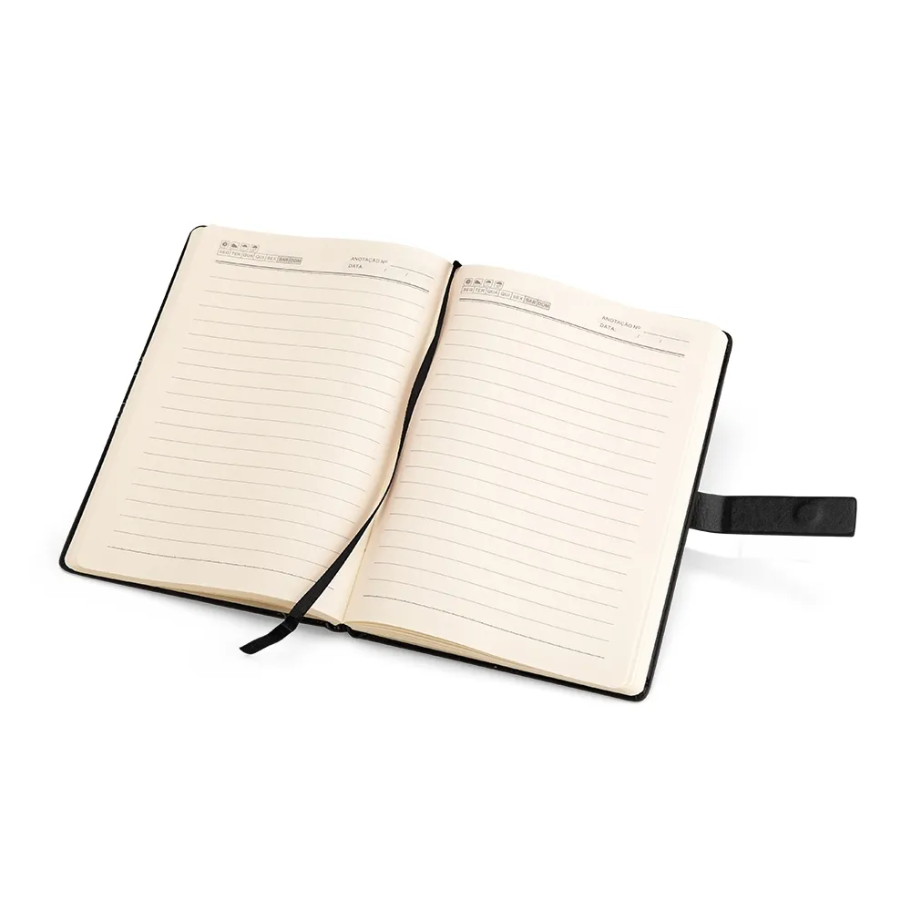 Caderneta Couro Sintetico