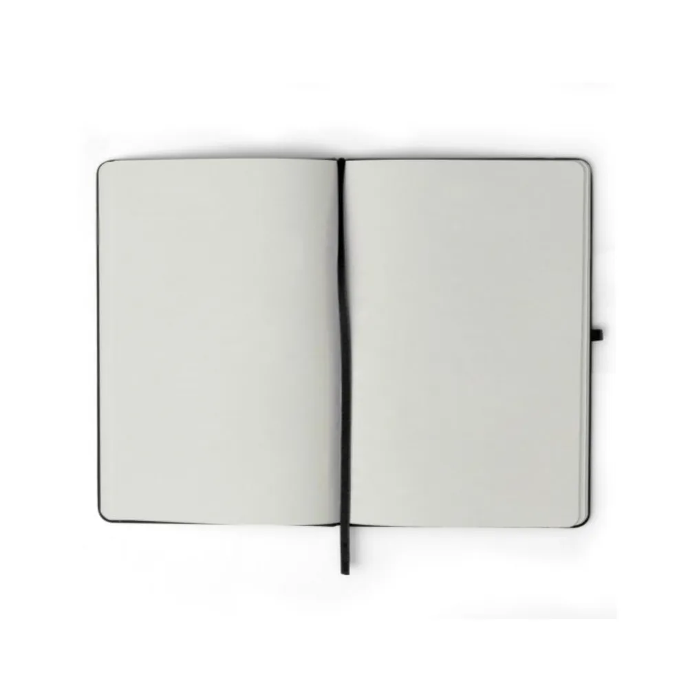 Caderneta tipo MOLESKINE Branco sem Pauta