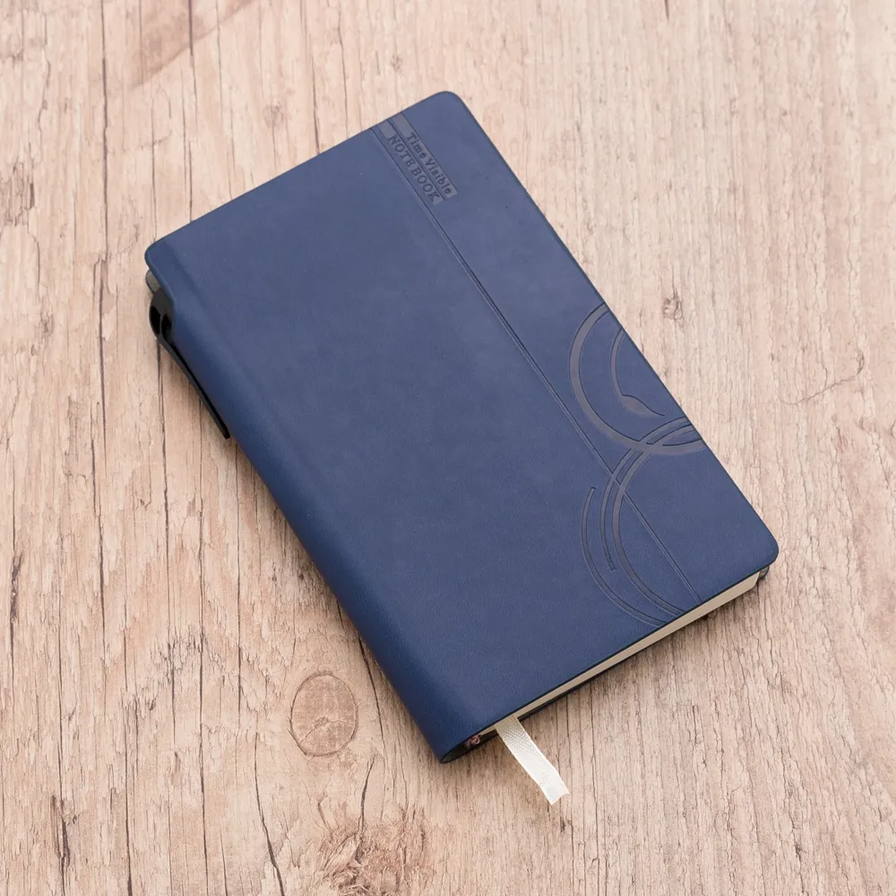 #Caderneta tipo Moleskine com Caneta