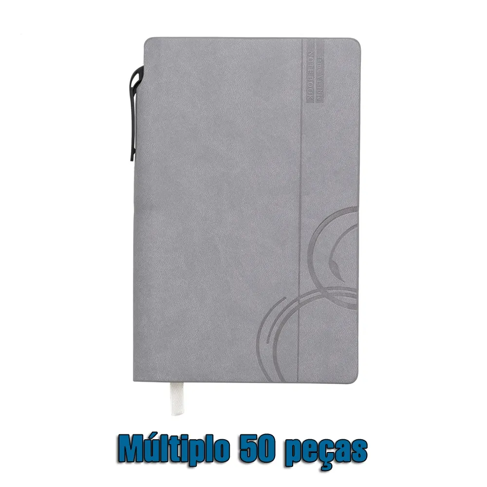 #Caderneta tipo Moleskine com Caneta